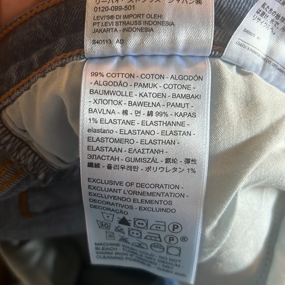 Levi’s Icon Wedgie Straight Jeans | Size 30 | Medium Wash - Picture 10 of 11